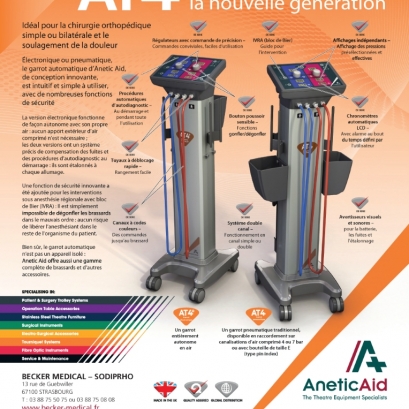 AT4 Garrot pneumatique ou électronique